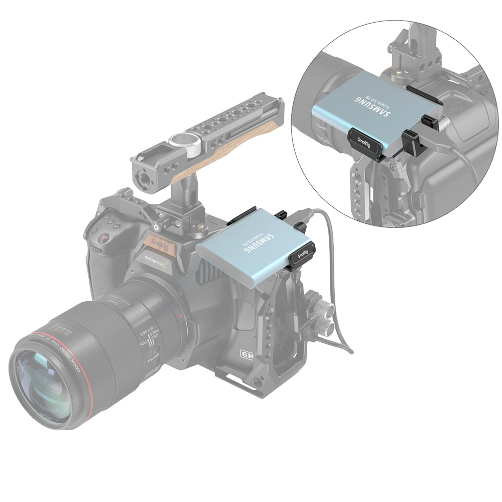 Smallrig - T5/T7 SSD Mount for BMPCC 6K PRO/G2 - 3272