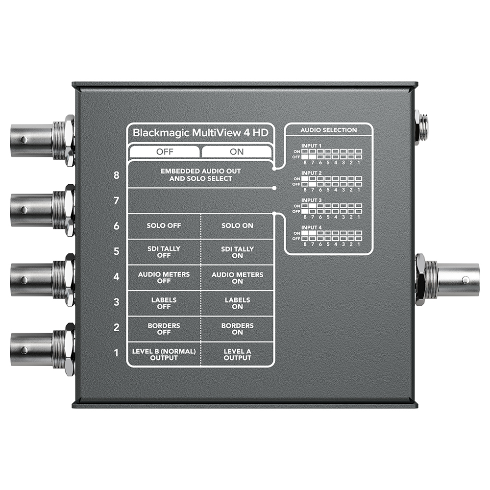 Blackmagic - MultiView 4 HD