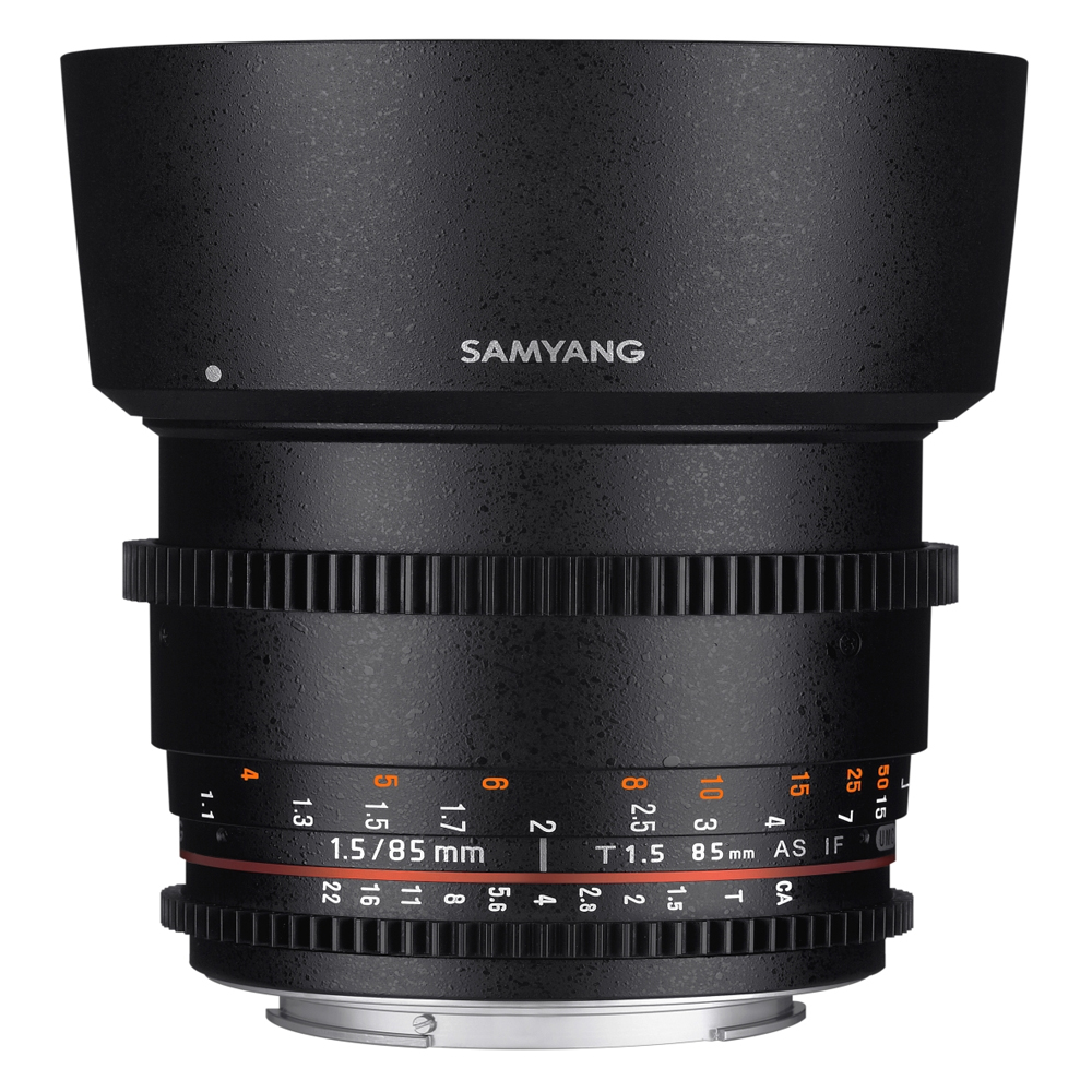 Samyang - 85/1.5 Video DSLR II Objektiv für MFT