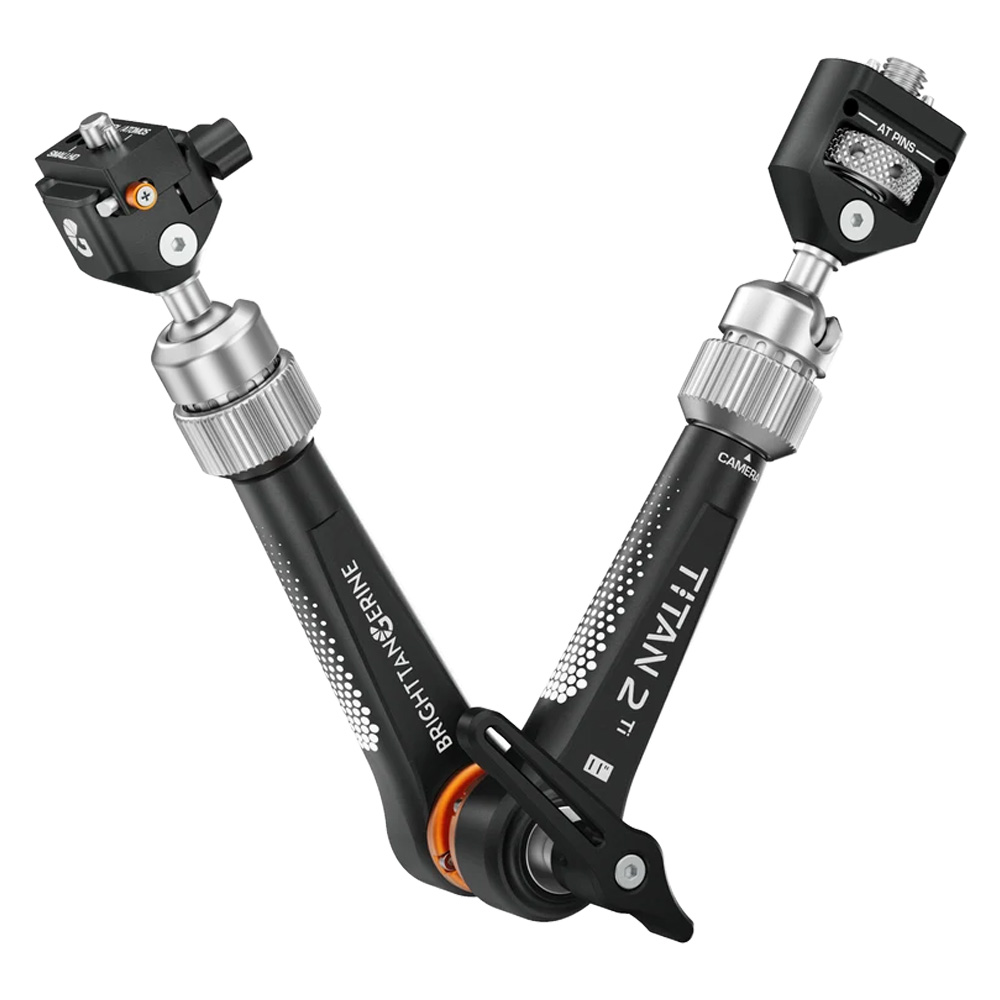 Bright Tangerine - Titan Arm 2 Ti (3/8" AT - NATO QR) - London Fog