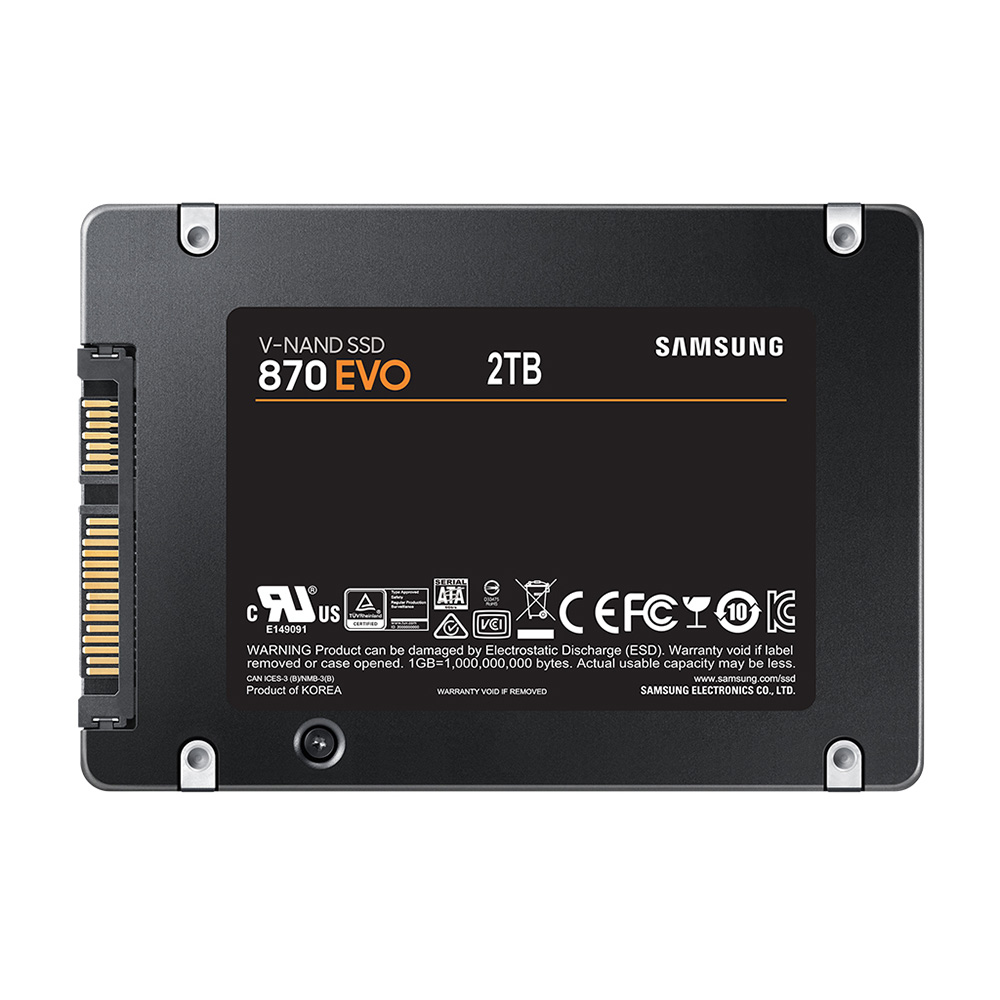 Samsung - SSD 870 EVO 6,4cm(2,5") 2TB SATA 6Gb/s