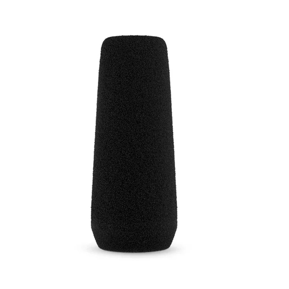 Radius - Schaumstoffwindschutz, Schwarz 10cm (19/22mm)