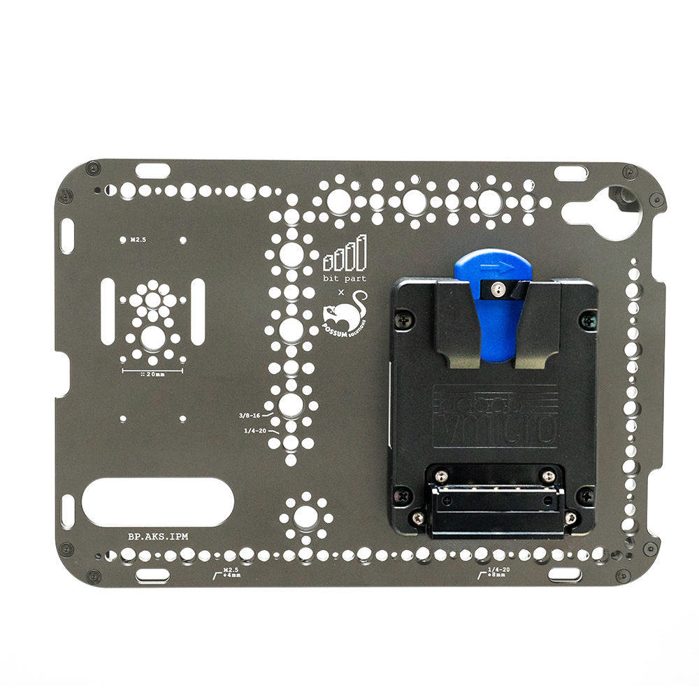 BIT PART - Bitbox iPad Mini Plate (Space Gray / V Mount)