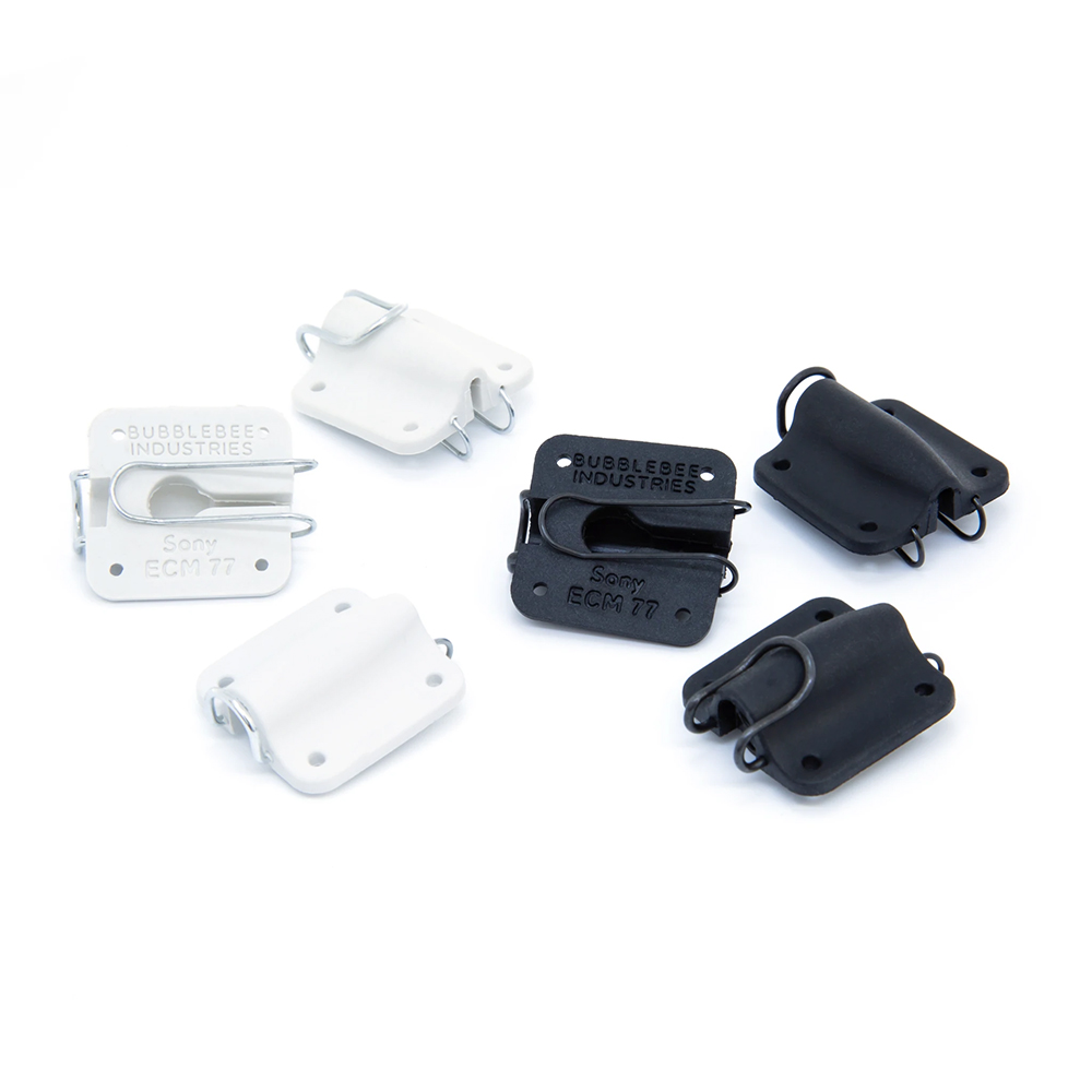 Bubblebee - Lav Concealer - Sony ECM-77 - 6er Set (3x Schwarz und 3x Weiß) Bubblebee - Lav Concealer - Sony ECM-77 - 6er Set (3x Schwarz und 3x Weiß)