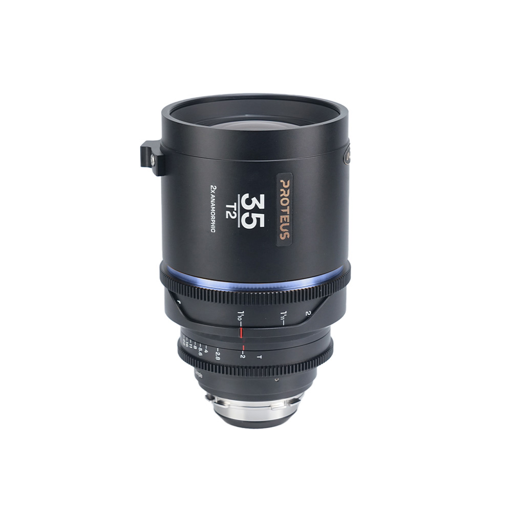 LAOWA - Proteus 35mm T2 2X mit ARRI PL/Canon EF-Mount - Blau LAOWA - Proteus 35mm T2 2X mit ARRI PL/Canon EF-Mount - Blau