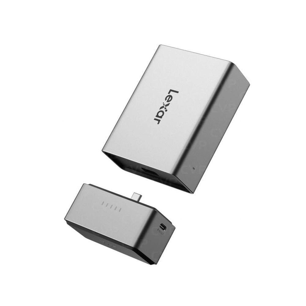 Lexar - Workflow Go Portable Back-up housing mit 2 Modulplätzen