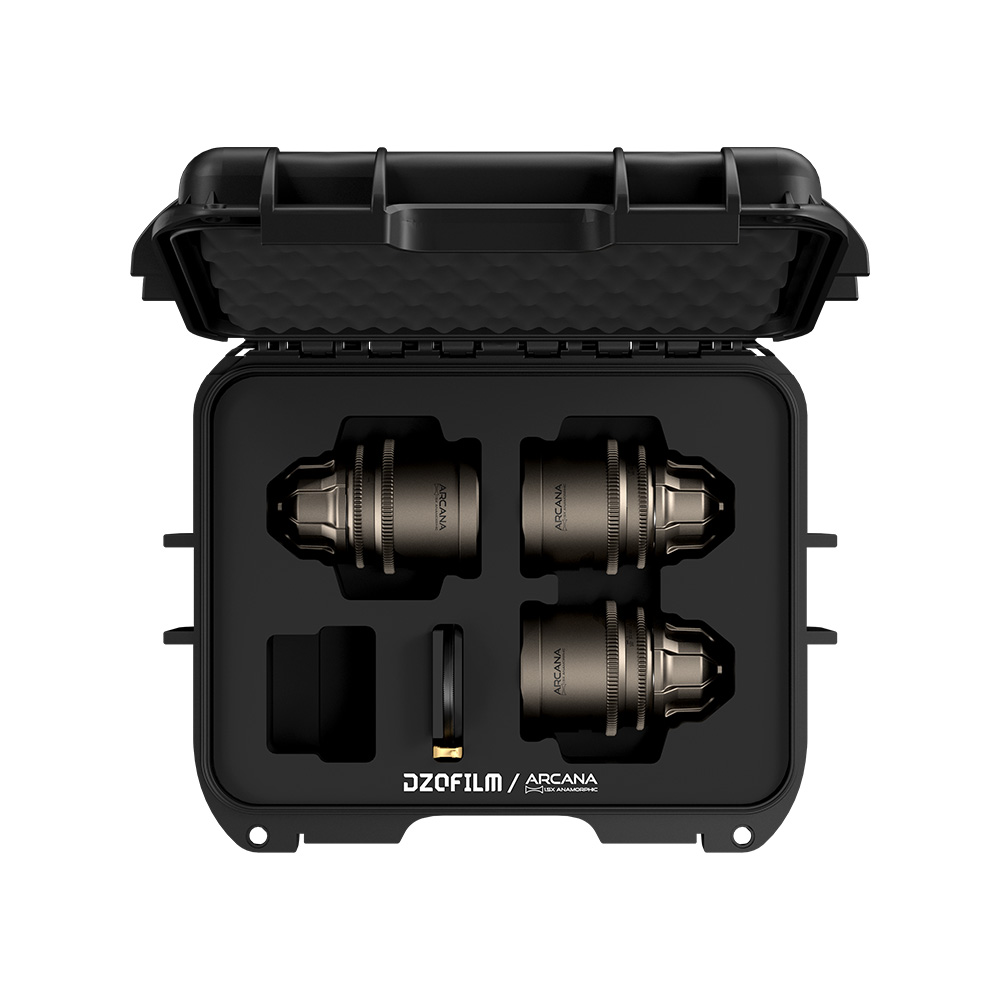 DZOFilm - Arcana Hybrid Anamorphic Prime Set 32/45/75 mm T 2.1