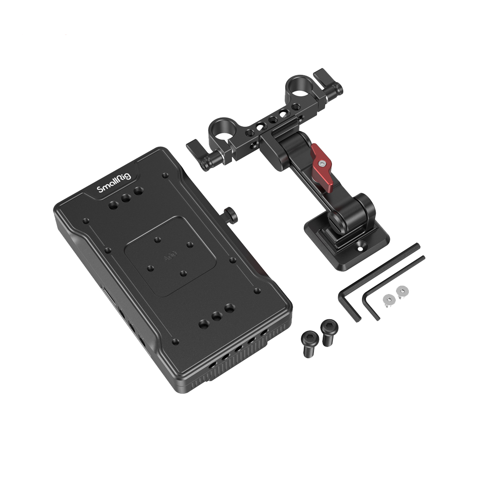 SmallRig - V Mount Battery Adapter Plate with Adjustable Arm - 3204