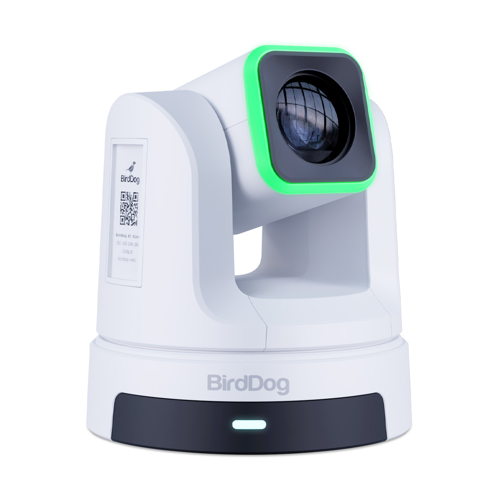 BirdDog - X5 Ultra 2160p (4K UHD) Zoom Kamera mit 20x Zoom (weiß)