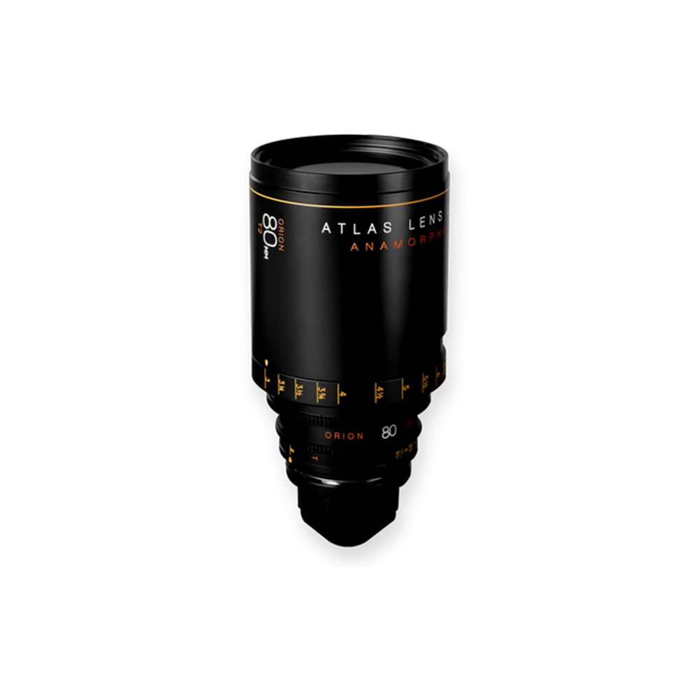 AtlasLensCo - Orion Anamorph Prime 80mm T2 2X mit PL-Mount