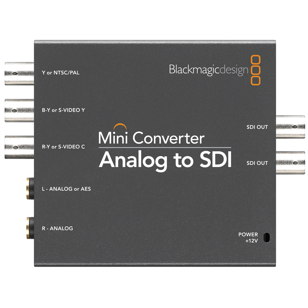 Blackmagic - Minikonverter Analog zu SDI 2