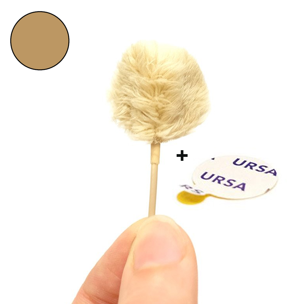 URSA - Plush Circle / 9x Plush Circle / 30x Stickies / Beige