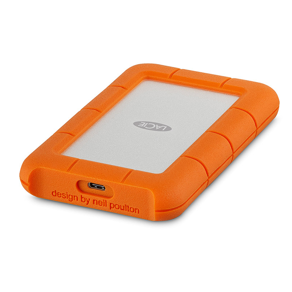 stfr1000800_01 LaCie - Rugged USB-C Mobile Drive 4TB