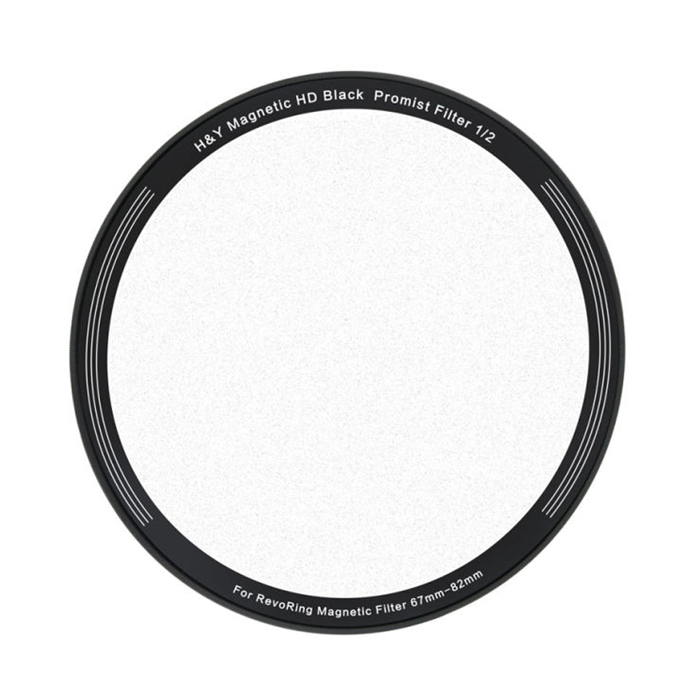 H&Y - Black Mist Magnetic 1/2 Clip-on Filter for REVORING 67-82mm
