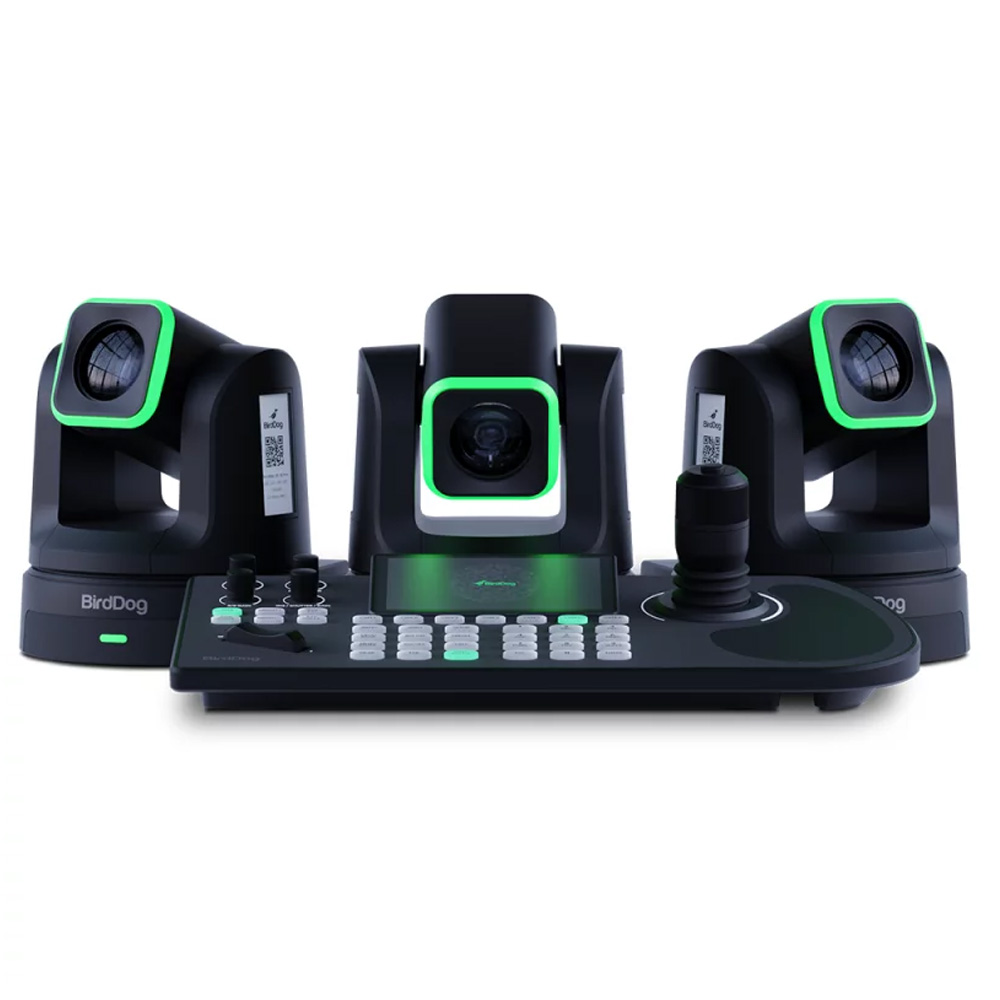 BirdDog - 3x BDX5UB + 1x BDKBD Combo Bundle (schwarz)