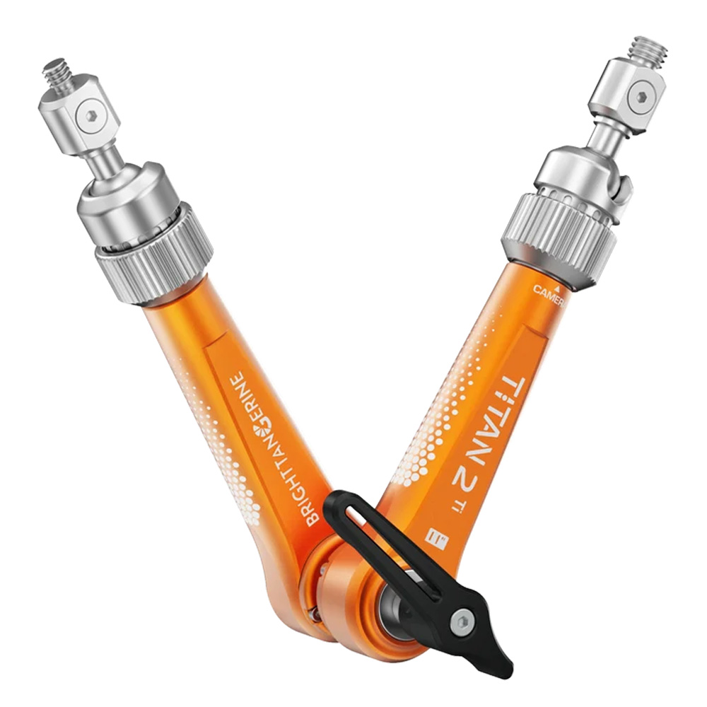Bright Tangerine - Titan Arm 2 Ti (3/8" - 1/4") - Tangerine
