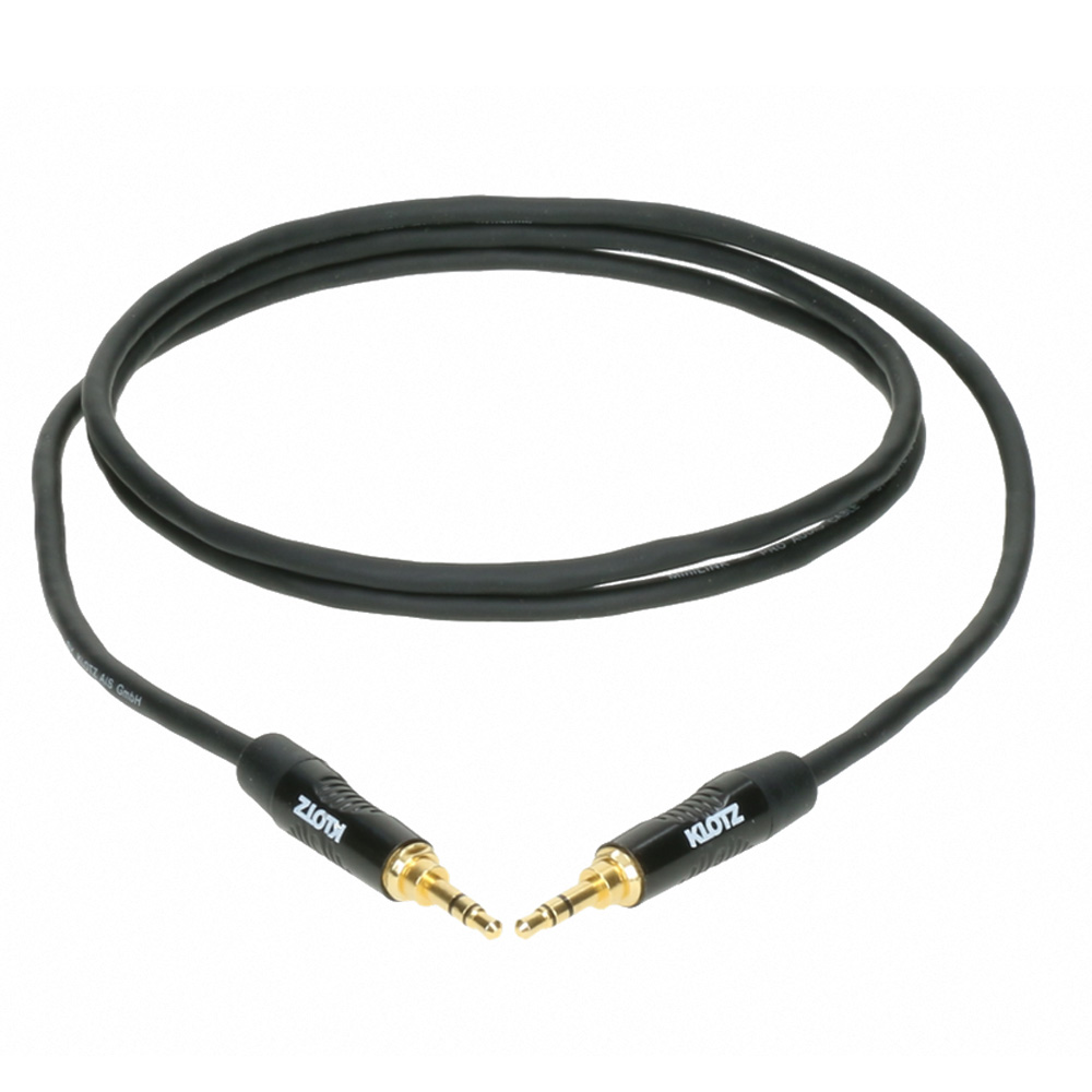 KS-MM0300-1 Klotz - Stereo Miniklinkenkabel symmetrisch 0,6 m