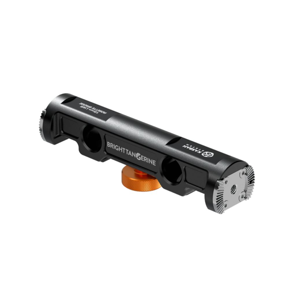 B4013.1027 Bright Tangerine - Stabile 15mm Rosettenbrücke für professionelle Kamera-Rigs.