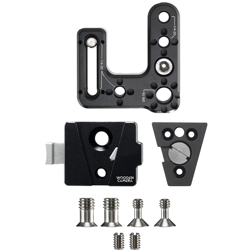 Wooden Camera - Offset Mount and V-Lock Kit for Teradek Bolt LT TX