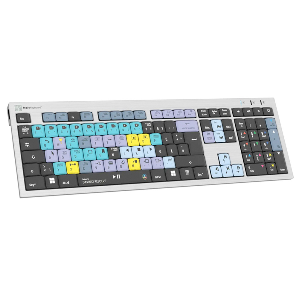 LogicKeyboard - Blackmagic Design DaVinci Resolve - PC Slim