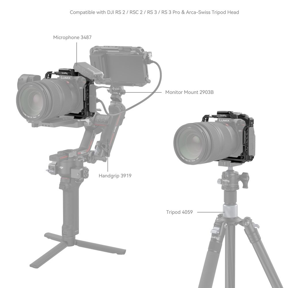 SmallRig -  Cage for Panasonic LUMIX S5 II / S5 II X - 4022