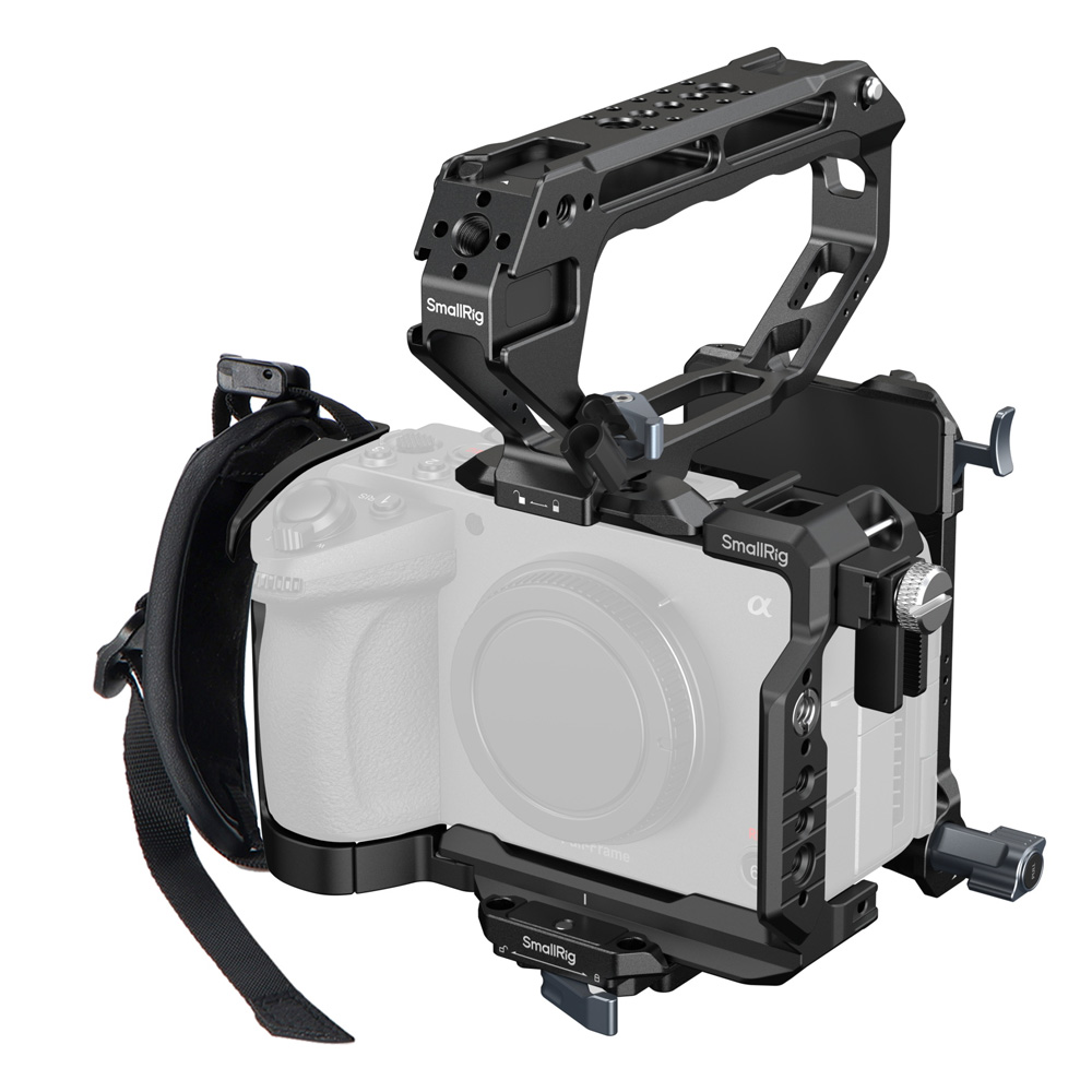 SmallRig - HawkLock Handheld Cage Kit mit V-Mount Platte für Sony FX5 - 6779