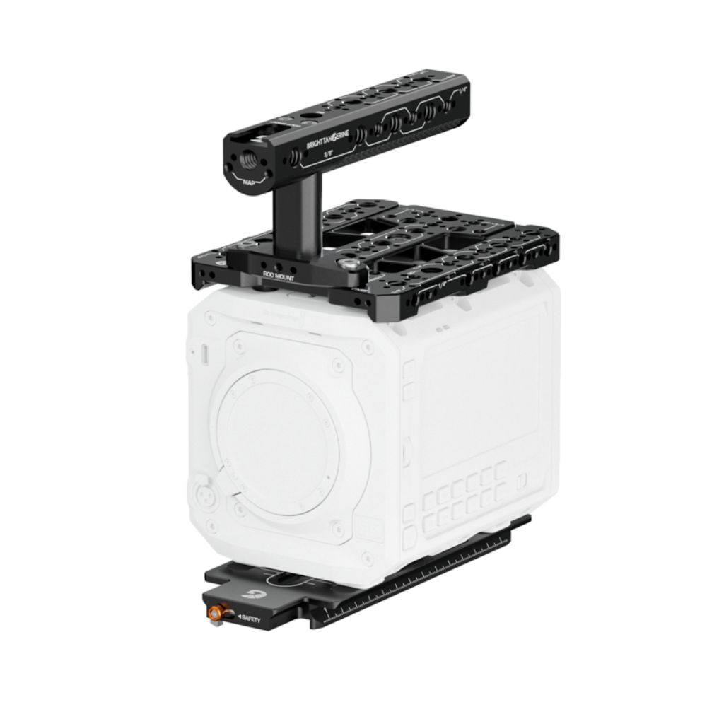 Bright Tangerine- Essentials Kit für Blackmagic PYXIS – mit Top Plate, Handle