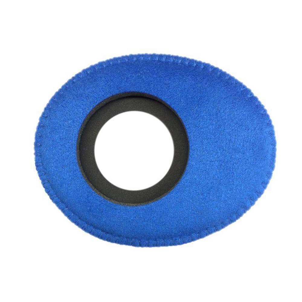 BlueStar - Augenleder Oval Ultrasuede Blau