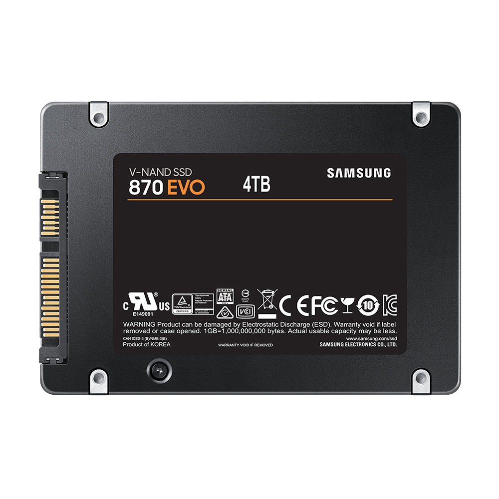 Samsung - SSD 870 EVO 6,4cm(2,5") 4TB SATA 6Gb/s