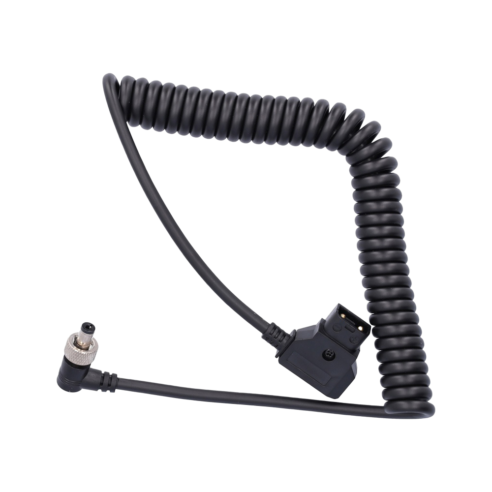 Atomos - D-Tap to DC Locked connector Barrel Coiled Cable