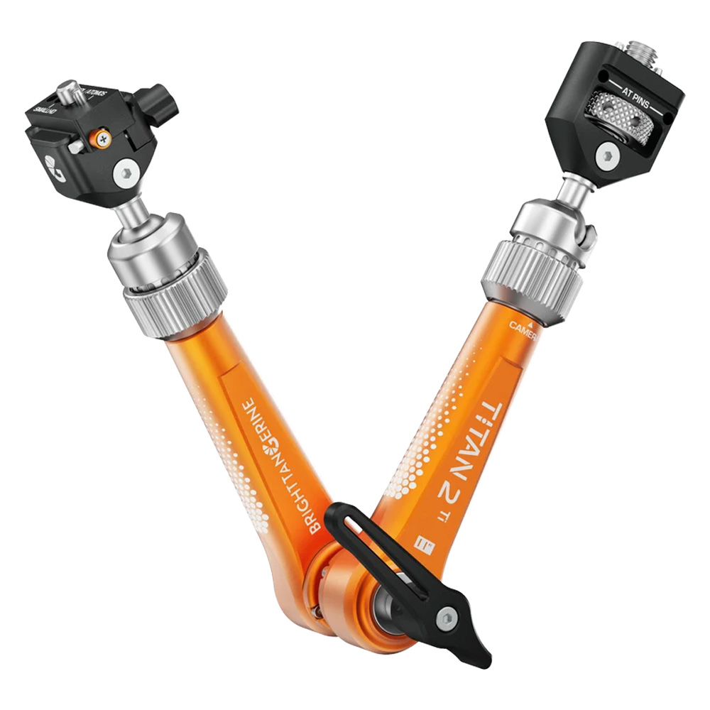 Bright Tangerine - Titan Arm 2 Ti (3/8" AT - NATO QR) - Tangerine