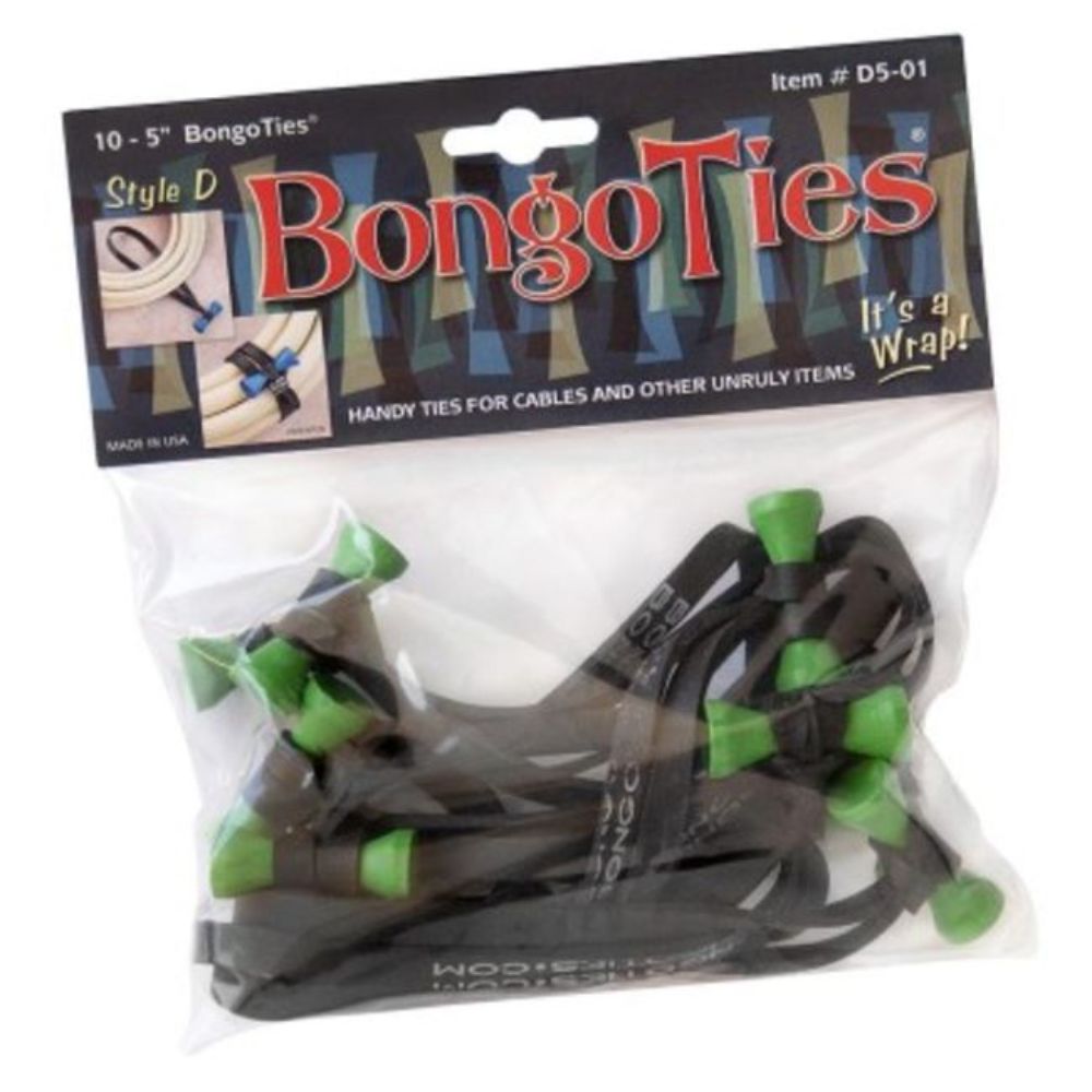 BongoTies - Kabelbinder 10er Pack (Azure/Blue Pin)
