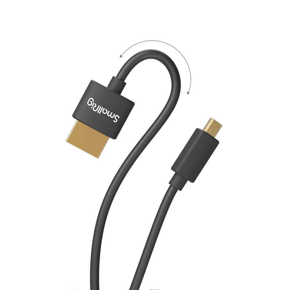 SmallRig - Ultra Slim 4K HDMI Cable (D to A) 55cm - 3043