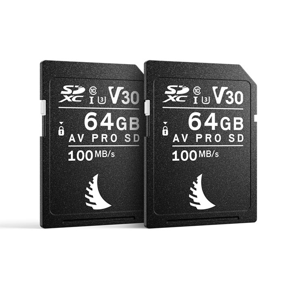 MPCAAVP64SDV30-1 Angelbird - AV PRO SD V30 - 64 GB (2 Pack für Canon)