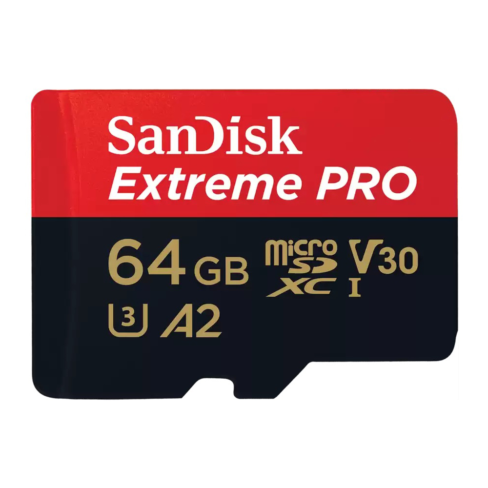 Sandisk - Extreme Pro MicroSDXC 64 GB 200 MB/s V30