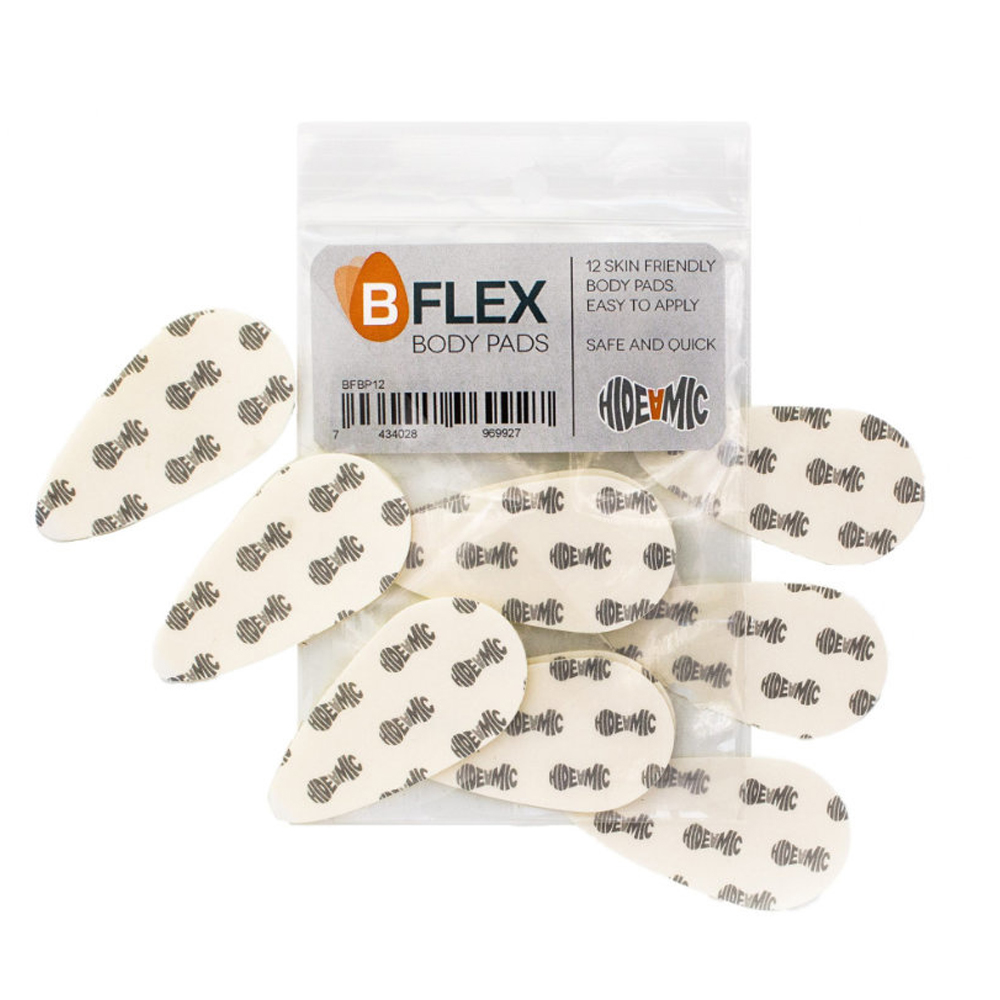 Hide a Mic - B_Flex Body Pads / 12 Stück