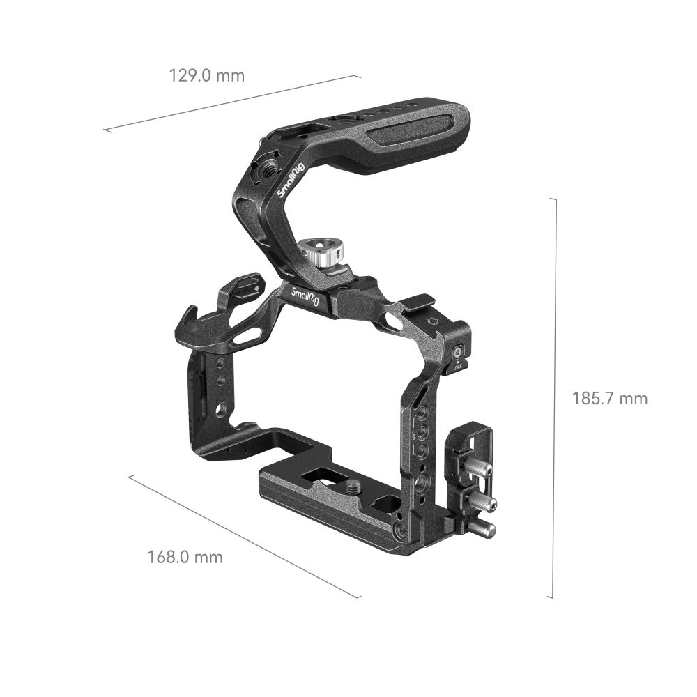 SmallRig - “Black Mamba” Cage for Panasonic LUMIX S5 II / S5 II X - 4023