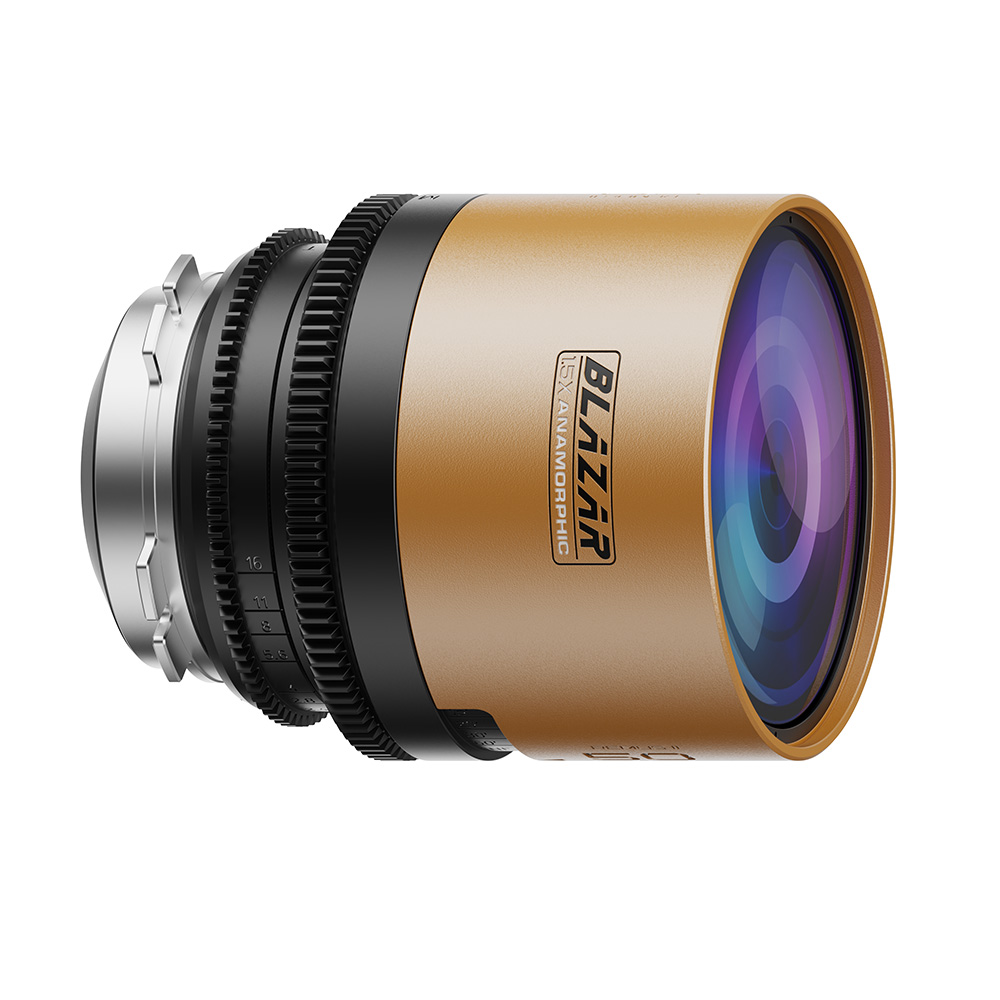 Blazar - Remus II 50mm T2.0 1.5x Full Frame Anamorphic Lens PL-Mount