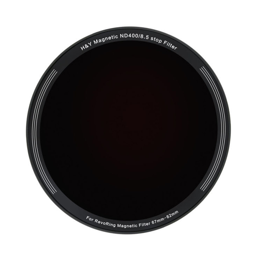 RMN400-82 H&Y - ND400 Magnetic Clip-on Filter for REVORING 67-82mm