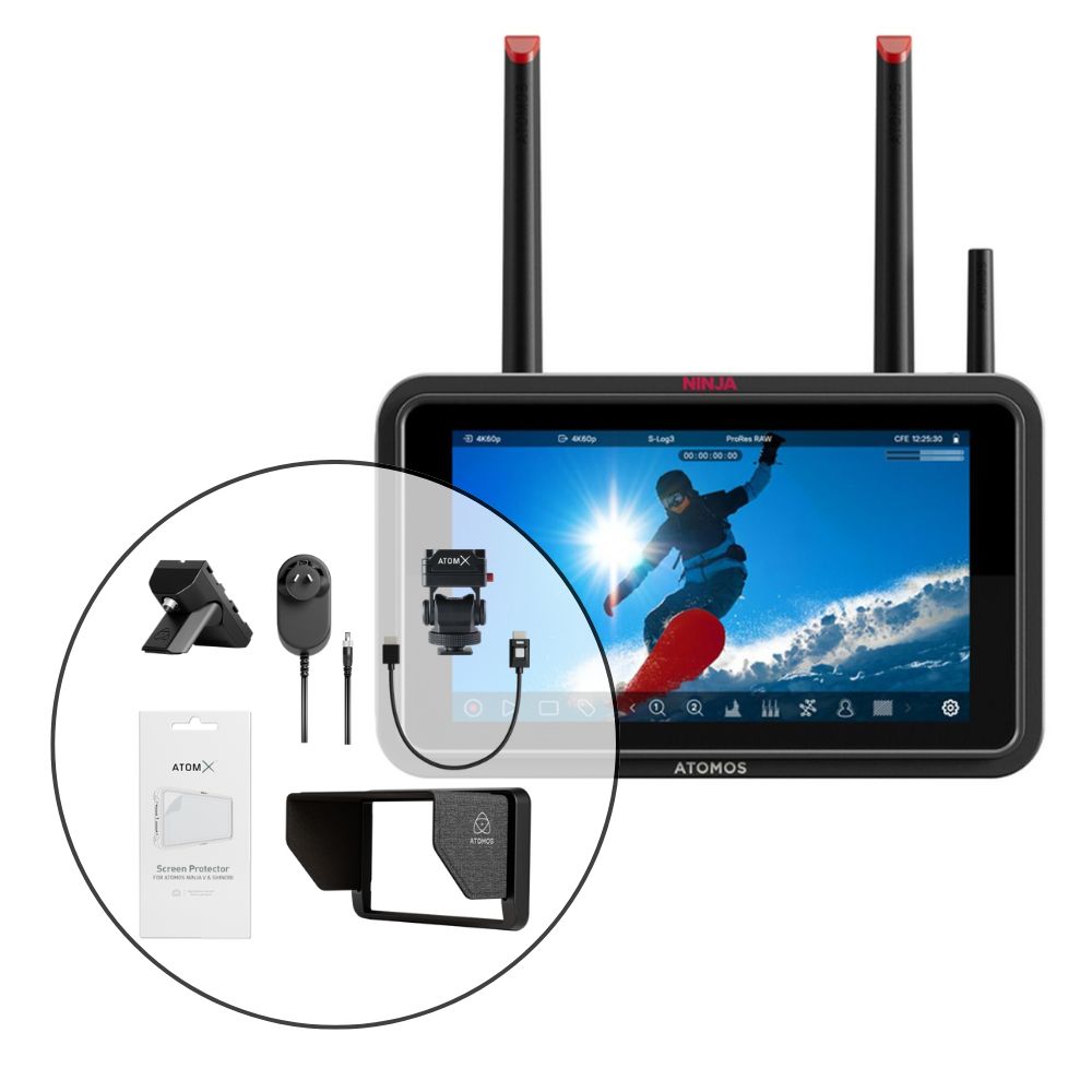 Atomos - Ninja TX + Creator Accessory Kit GRATIS