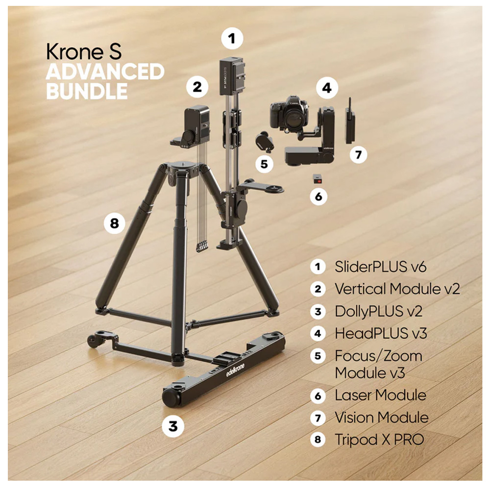 Edelkrone - Krone S Bundle DollyPLUS Advanced