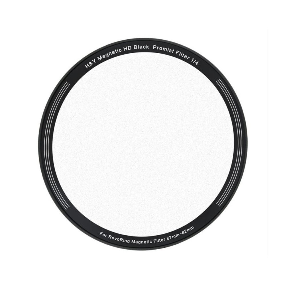 H&Y - Black Mist Magnetic 1/4 Clip-on Filter for REVORING 67-82mm