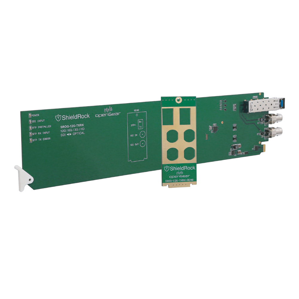 ShieldRock - OpenGear 12G-SDI Optical Fiber Transceiver