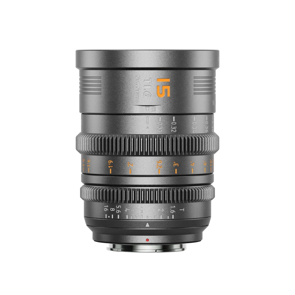 Sirui - Vision Prime 15mm T1.6 Full Frame Cine Lens Metal Gray