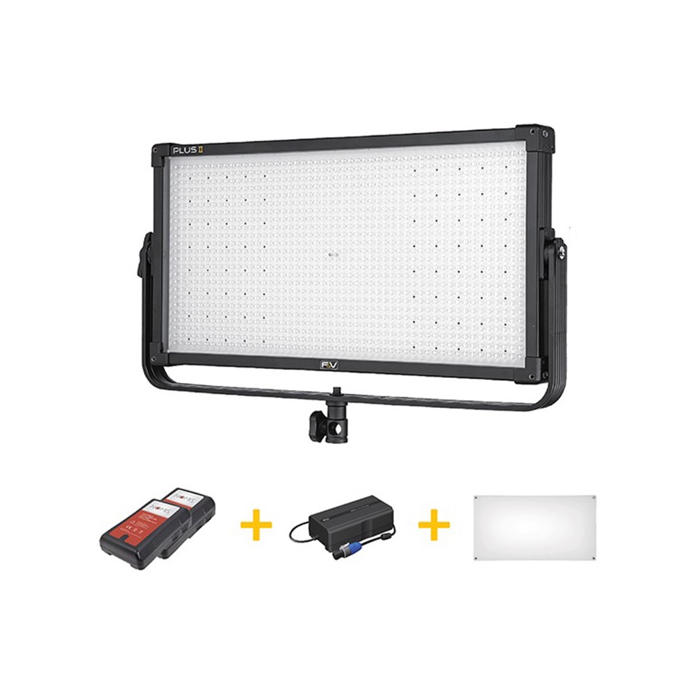F&V - Bundle K8000 SE Daylight LED Studio Panel mit 2x NVM-95