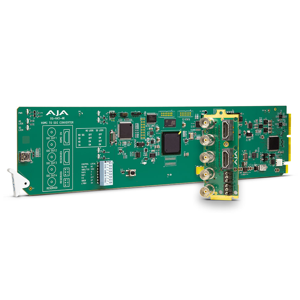 AJA - OpenGear 4K-HDMI to 3G-SDI Converter