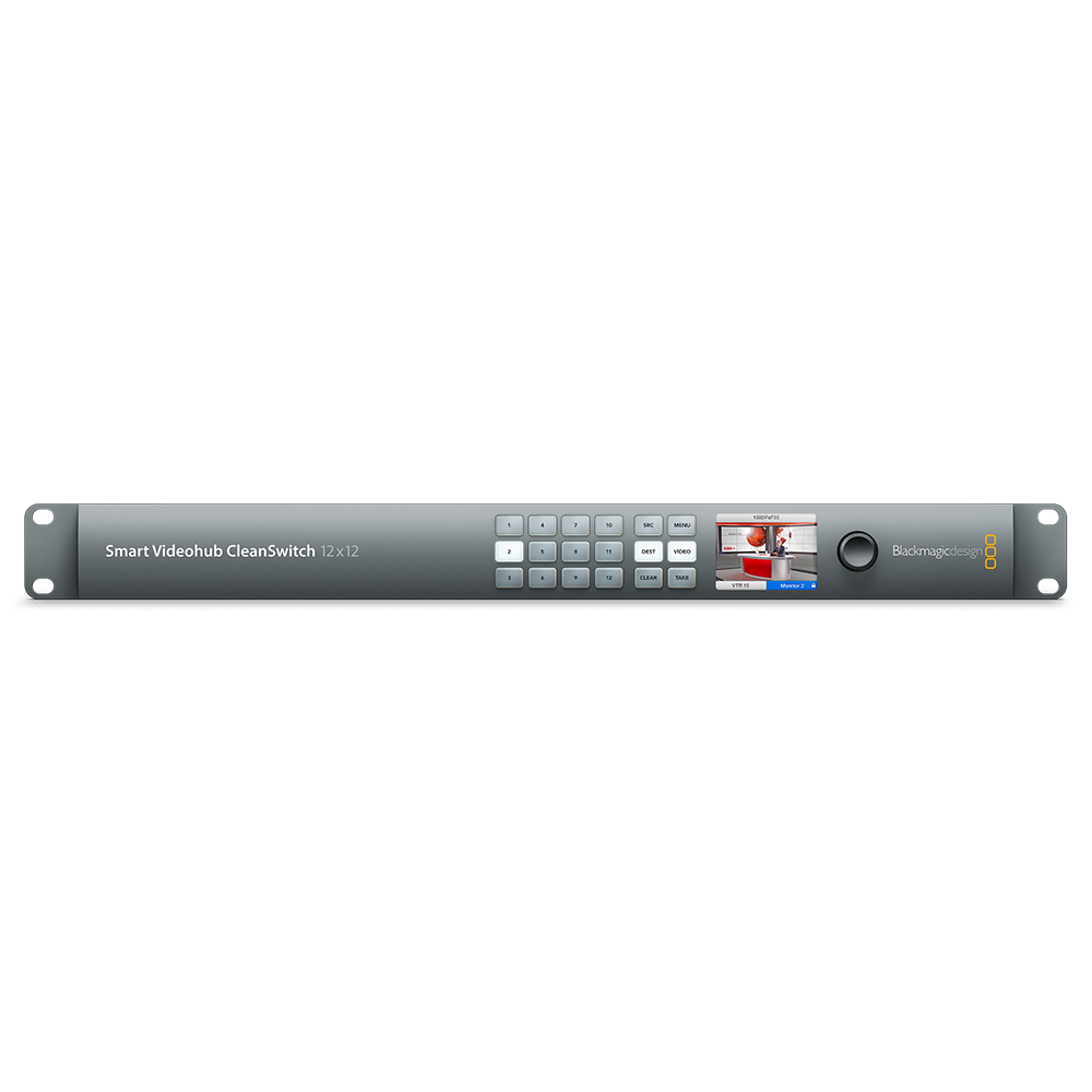 Blackmagic - Smart Videohub 12x12 Clean Switch