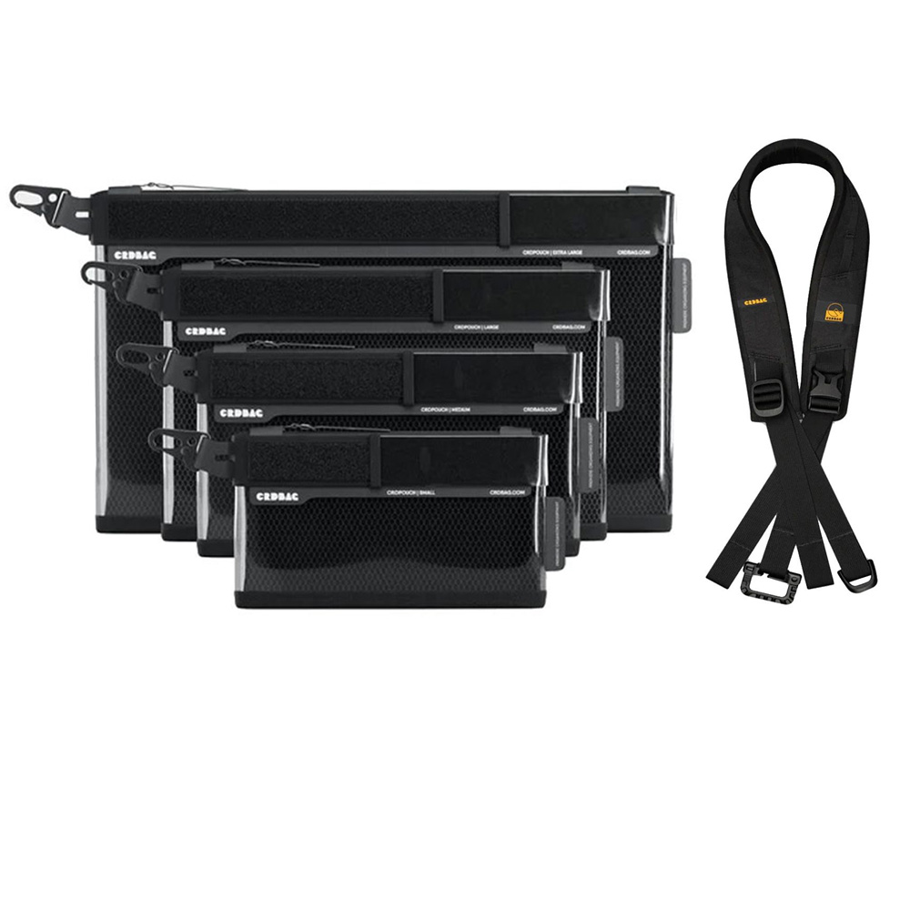 CRDBAG - CRDPOUCH 4 Größen Organizer - Kit + CRD SLING GRATIS