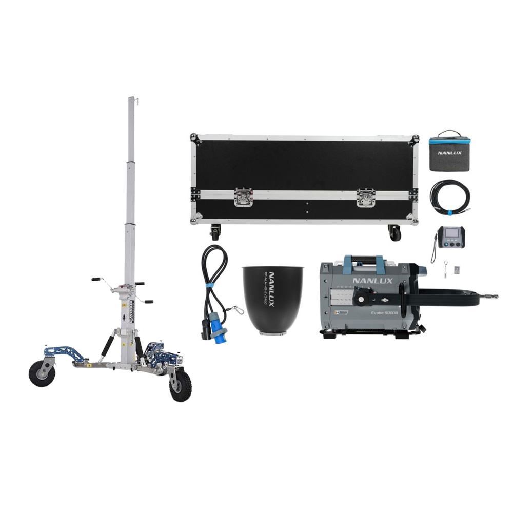 NANLUX - Evoke 5000B inkl. Flightcase und Stativ