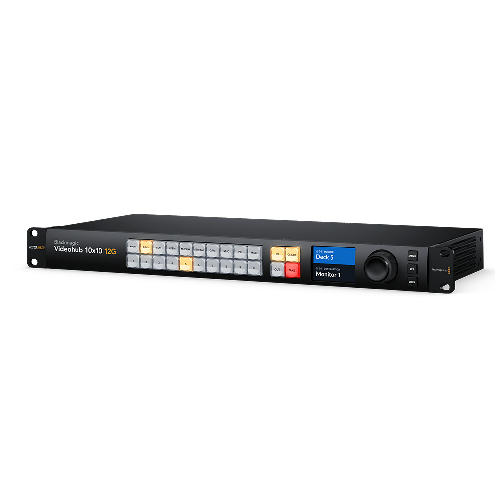 Blackmagic - Videohub 10x10 12G